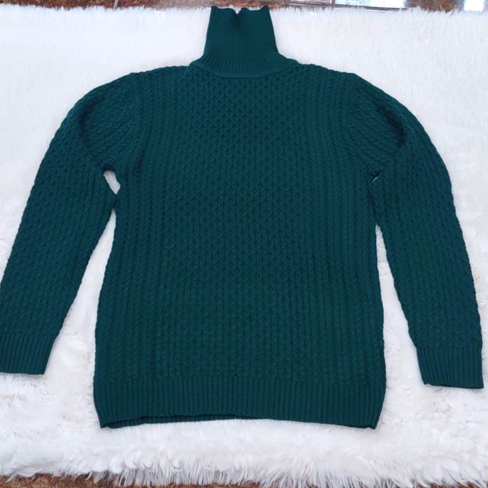 COOFANDY TURTLENECK SWEATER.